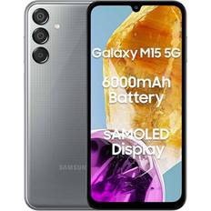 120 fps Mobiltelefoner Samsung Galaxy M15 5G 4GB RAM 128GB Gray