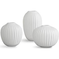 Kähler Vaser Kähler Hammershøi White Vase 8.5cm 3stk