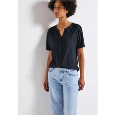 Shirt Tunika-Look - Blau