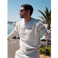 Frank Dandy Tröjor Frank Dandy Core Sweatshirt - Light Grey Melange
