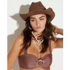 Hats River Island Womens Brown Stetson Cowboy Hat