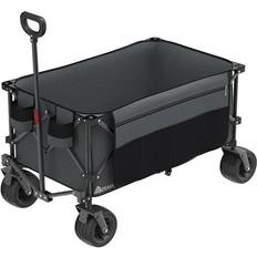 Utility Wagons Erommy 220L Collapsible Foldable Wagon Utility Cart