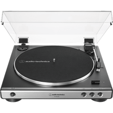 Förmonterad pickup Skivspelare Audio-Technica AT-LP60XUSB Gun Metal