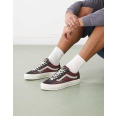 Vans Premium Old Skool Shoes - Burgundy