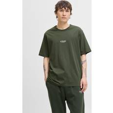 Jack & Jones Grøn T-shirts Jack & Jones T-shirt Tee SS Crew Neck Noos Grøn