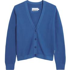 Men - V-Neck Cardigans Armedangels Women's Menaal Links - Blue