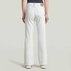 Bootcut Jeans G-Star Jeans Bootcut Blue Leather Jeans - Light Blue