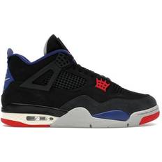 Basketball Shoes Jordan 4 Retro Rare Air - Black/Fire Red/Deep Royal Blue