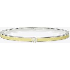 Tory Burch Silver Bracelets Tory Burch Thin Kira Enamel Bracelet