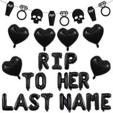 Shein 23Pcs Gothic Bachelorette Party Decoration