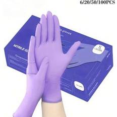 Disposable Pink Nitrile Gloves Latex Free WaterProof