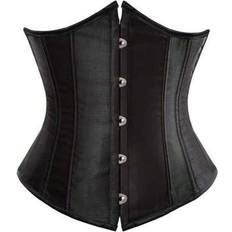 Shein Women's Black Corset Belly Control Body Shaper - Halloween