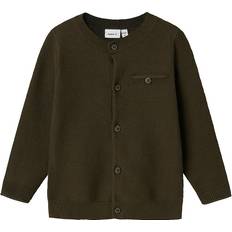 Name It 24-36M Koftor Name It Cardigan Stickad NmmLuther Turkiskt Kaffe -