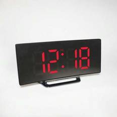 Shein LED Curved Digital Alarm Clock USB