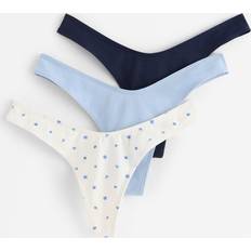 Låg midja Trosor Lindex 3-Pack Stringtrosa Med Låg Midja