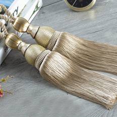 Gardiner & Tillbehör Temu Polyester Curtain Tieback With Tassel