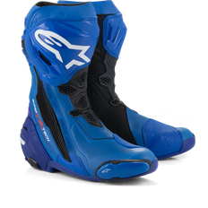 Alpinestars Supertech R Vented Motorradstiefel - Blau-Schwarz