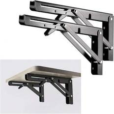 Angle Brackets on Black Friday sale Shein 2pcs Heavy Duty Triangular Folding Bracket