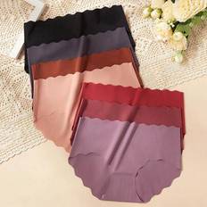 Polyester Knickers Children's Clothing Shein Teen Girls Thin Seamless Ice Silk Panty - Breathable