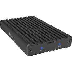 ICY BOX 2-Bay M.2 PCIe NVMe Enclosure IB-2817M-C32