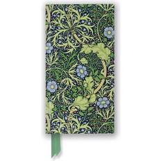 William Morris Seaweed (Foiled Slimline Journal) (Gebunden)