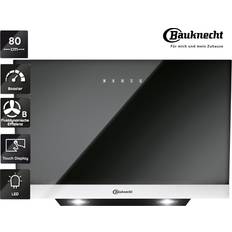 Abzugshauben Bauknecht RBHVP 83 LM K Dunstabzugshaube Schwarz, Schwarz