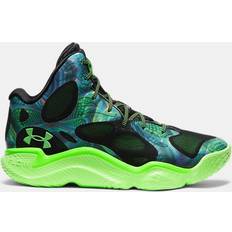 Adult Basketball Shoes Under Armour FloTro Unisex Basketball Shoes - Hyper Green