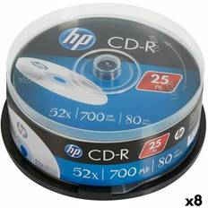 Optical Storage HP 700 MB CD-R 52x Pack 8