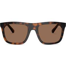 Solbriller Burberry BE4458U 300273 Uld Solbriller Injiceret Brun Firkantet - Brun