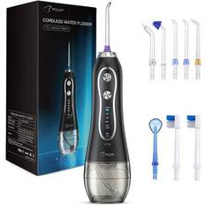 Irrigators Shein Water Flosser 300ML 5 Modes 6 Jet Tips