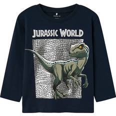 Blue Blouses & Tunics Children's Clothing Name It Jurassic World Long Sleeved Top