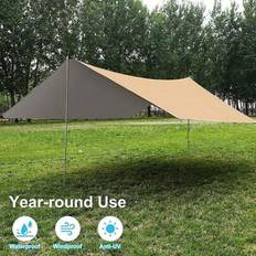 Camping & Outdoor Shein 3 M X 3 M Waterproof Portable Tarp