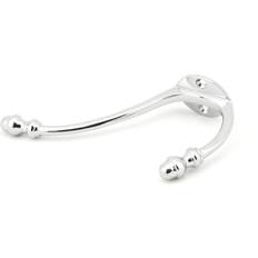Coat Hooks From The Anvil Brass Wall Polished Chrome Coat Hook