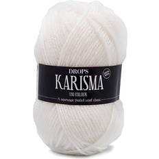 Drops Design Karisma Uni Colour White 100m