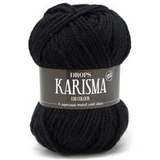 Drops Design Karisma Uni Colour Black 100m