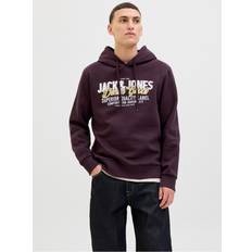 Jack & Jones Kapuzenpullover Logo Herren Lila