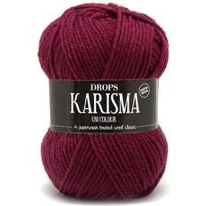Drops Design Karisma Uni Colour Mörk Gammalrosa 100m