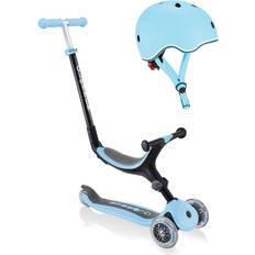 Globber Go Up 3 Wheel Scooter Helmet Bundle