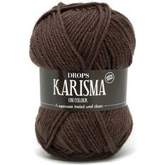 Drops Design Karisma Uni Colour Chocolate Brown 100m