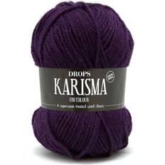 Drops Design Karisma Uni Colour Dark Purple 100m