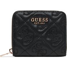 Guess Mini Portemonnaie Adelasia 4G Logo - Schwarz