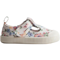 H&M Cotton Sandals - White/Floral