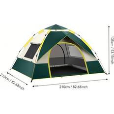 Camping & Outdoor Temu Outdoor Easy-install Camping Tent