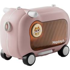 Travel 4 hjul resväska Megaleg 3-in-1 Travel Bag 48cm - Pink
