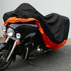 Motorcycle Covers on sale Temu Durable Polyester Motorcycle Cover For Royal Star - Black