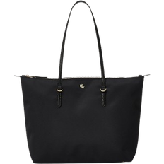 Lauren Ralph Lauren Keaton Medium Nylon Tote Bag - Black