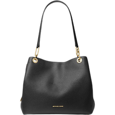 Michael Kors Kensington Large Pebbled Leather Tote Bag - Black