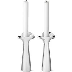 Georg Jensen Bloom Botanica Silver Fyrfadsstage 20cm 2stk