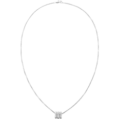 Calvin Klein Dart Pendant Necklace - Silver