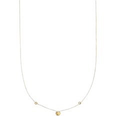 Citrine - Women Necklaces Christ Chain Necklace - Gold/Citrine